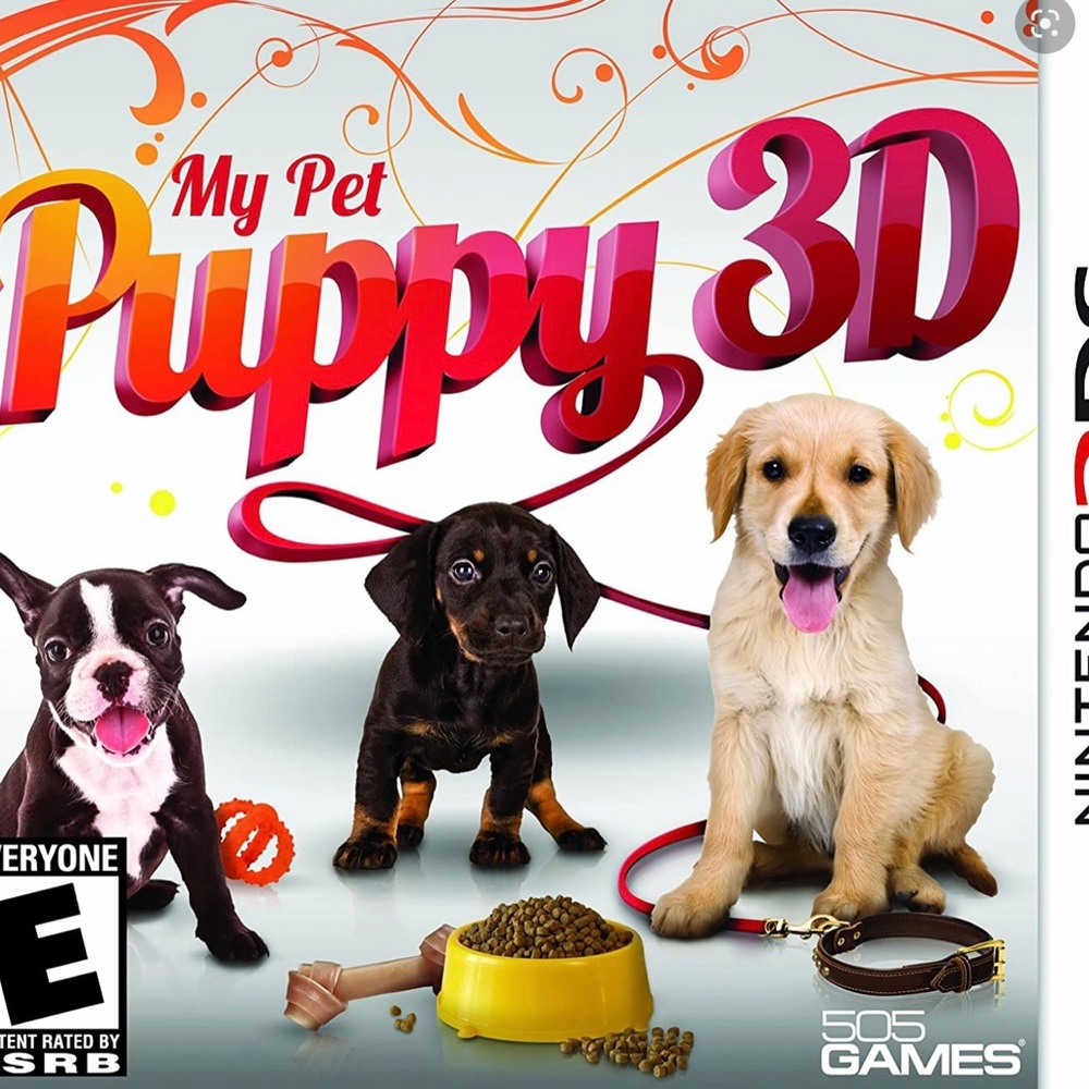 Nintendo 3DS my pet puppy 3D
No instructions
